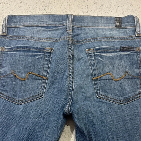 7 For All Mankind Lexie Bootcut Jeans - Size 25 - Picture 5 of 9